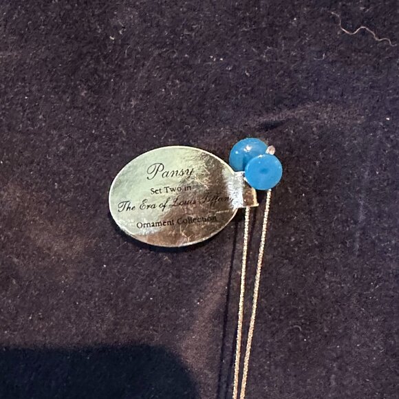 Bradford Exchange Era Of Louis Tiffany Heirloom Porcelain Ornament Collection - Picture 5 of 10